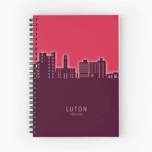 Item preview, Luton England Skyline designed and sold by ArtPrints.