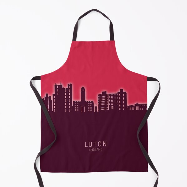 Item preview, Luton England Skyline designed and sold by ArtPrints.