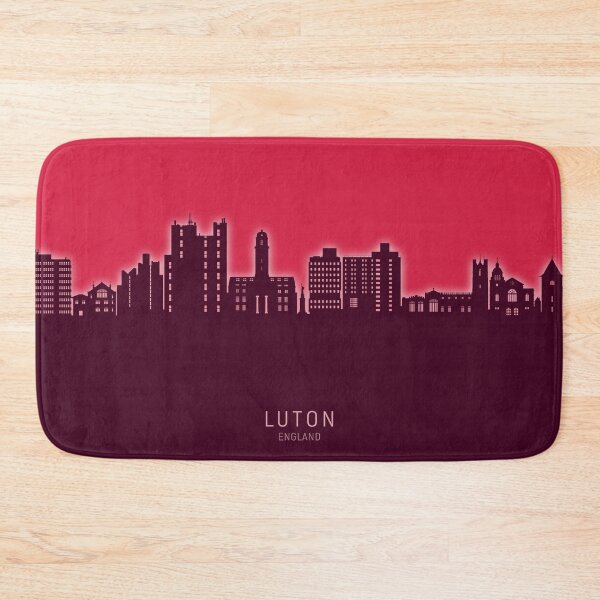 Item preview, Luton England Skyline designed and sold by ArtPrints.
