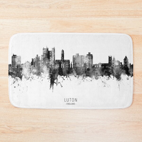 Item preview, Luton England Skyline designed and sold by ArtPrints.