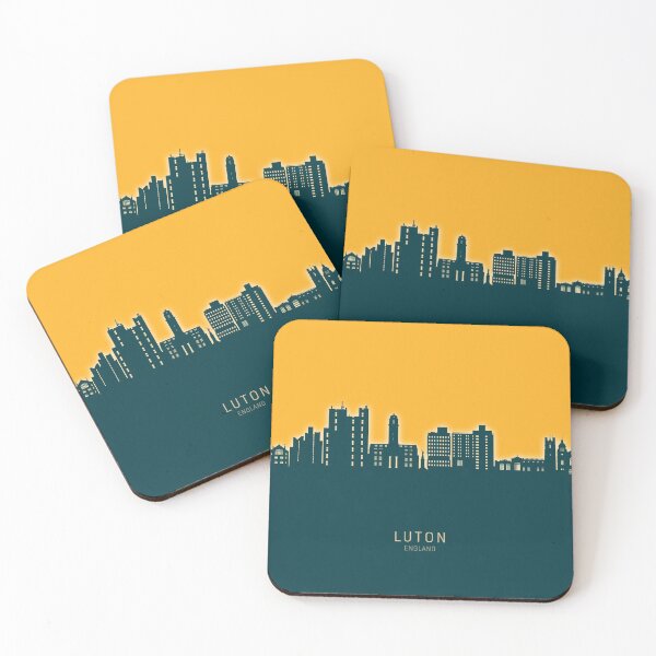Item preview, Luton England Skyline designed and sold by ArtPrints.