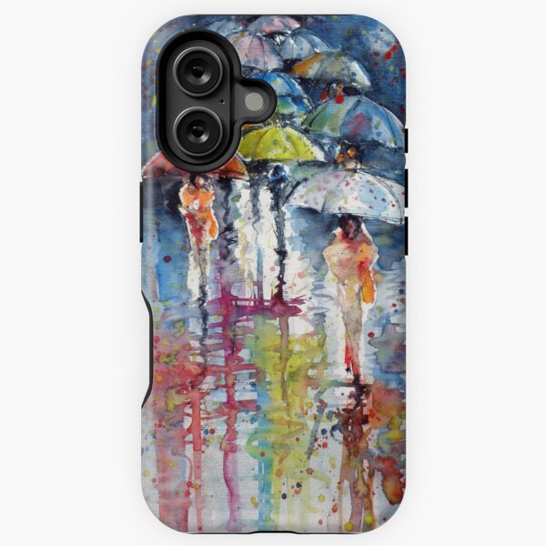 Item preview, Umbrellas in rain designed and sold by kovacsannabrigi.