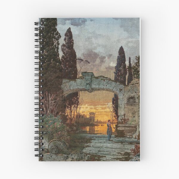 Item preview, Arcadian Landscape (1897) - Ferdinand Knab designed and sold by SALON DES ARTS.