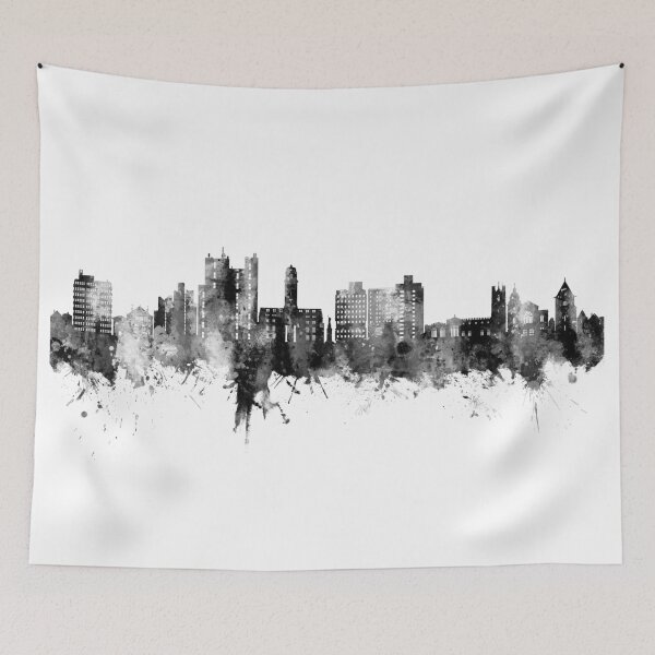 Item preview, Luton England Skyline designed and sold by ArtPrints.