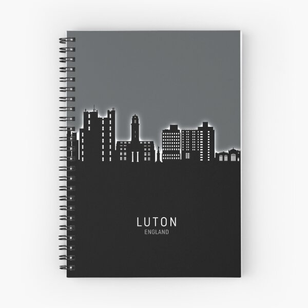 Item preview, Luton England Skyline designed and sold by ArtPrints.