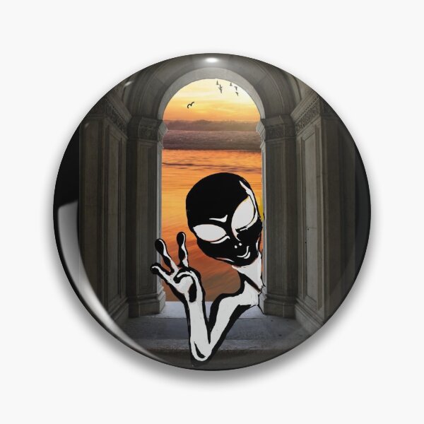 Item preview, Science Fiction “Greetings Earthling” designed and sold by Mizjean.