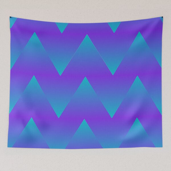 Item preview, gradient zigzags designed and sold by venus-ian.