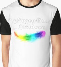 Wingaydium Lesbiosa, Lesbian Pride, Gay pride gifts, and pride month swag Graphic T-Shirt