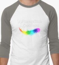 Wingaydium Lesbiosa, Lesbian Pride, Gay pride gifts, and pride month swag Men's Baseball ¾ T-Shirt