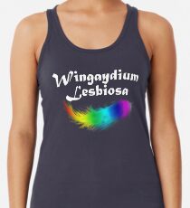 Wingaydium Lesbiosa, Lesbian Pride, Gay pride gifts, and pride month swag Women's Tank Top