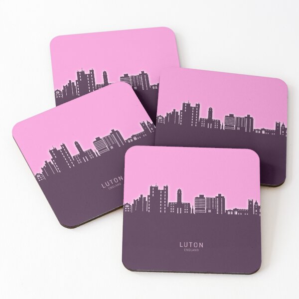 Item preview, Luton England Skyline designed and sold by ArtPrints.