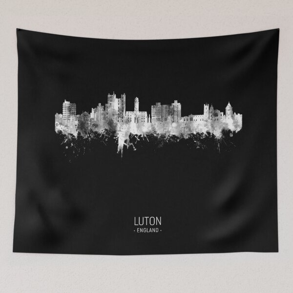 Item preview, Luton England Skyline designed and sold by ArtPrints.