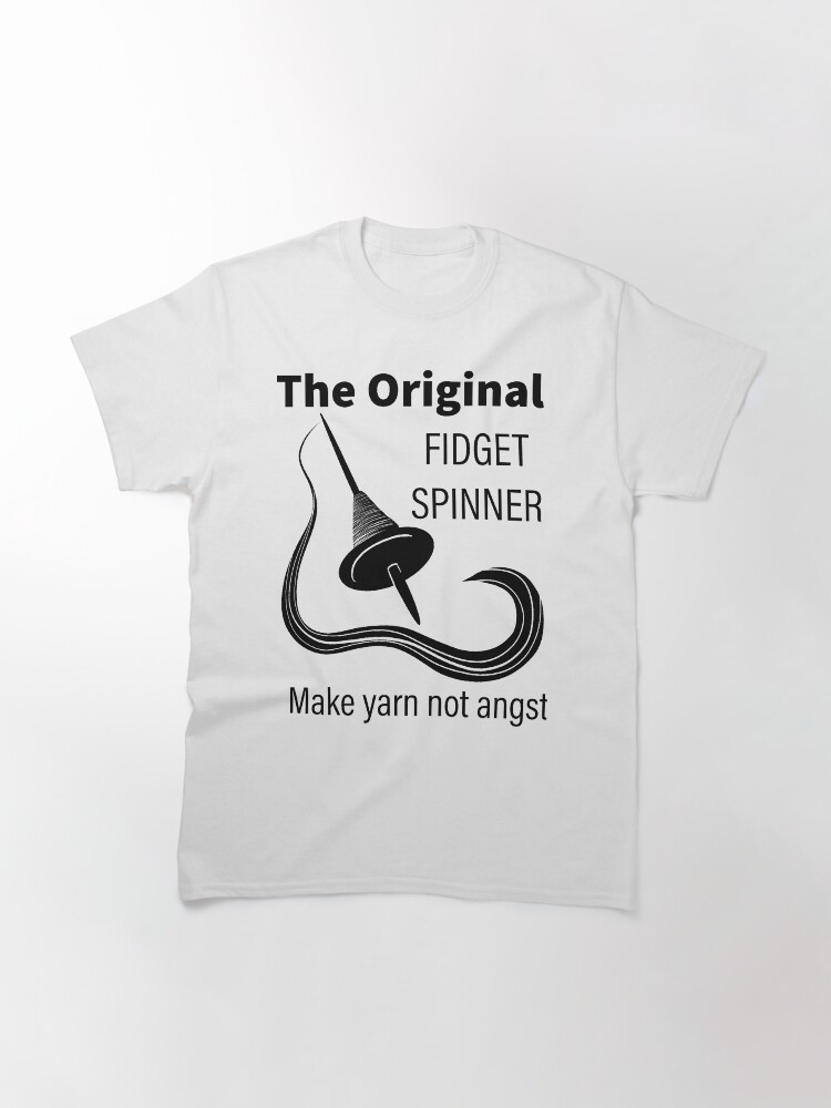 Alternate view of The Original Fidget Spinner Classic T-Shirt