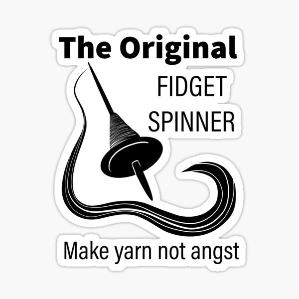 The Original Fidget Spinner Sticker