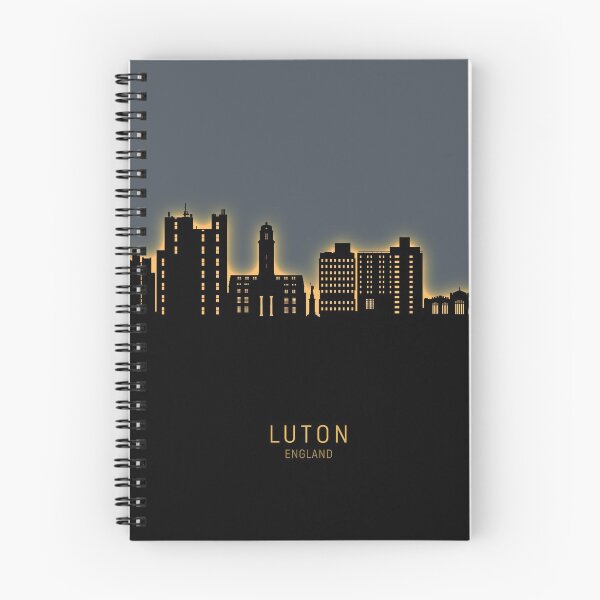 Item preview, Luton England Skyline designed and sold by ArtPrints.