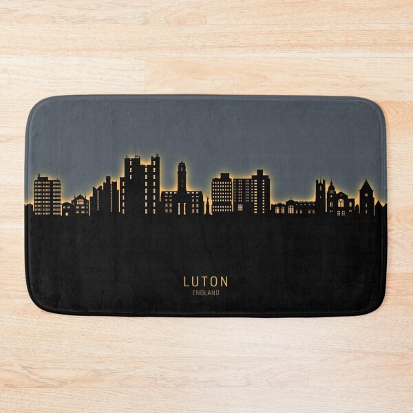 Item preview, Luton England Skyline designed and sold by ArtPrints.