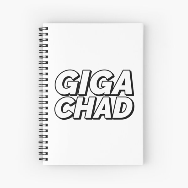 Giga chad, pepe chad, virgin set Spiral Notebook for Sale by T-Look