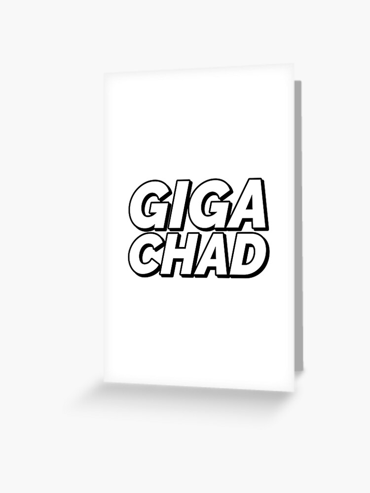 Giga Chad Pun Posters for Sale