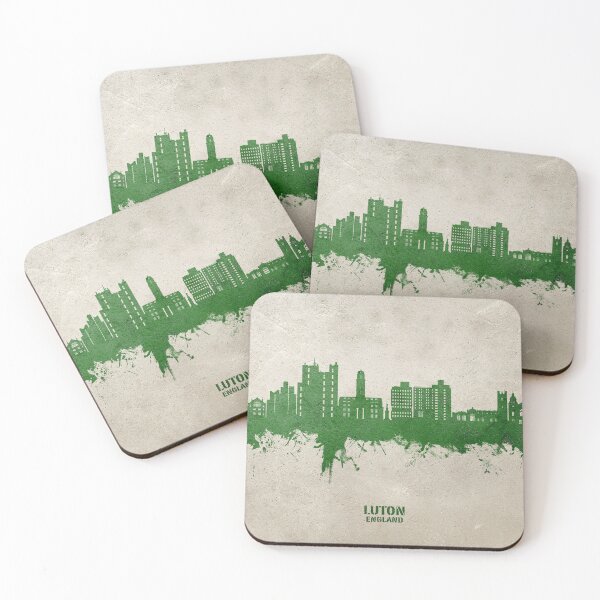 Item preview, Luton England Skyline designed and sold by ArtPrints.