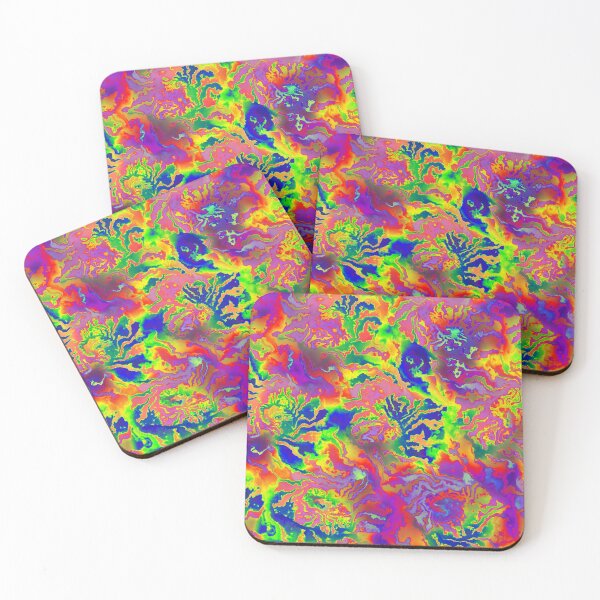 Item preview, Neon Interdimensional Clashing designed and sold by Mile-High-Arts.