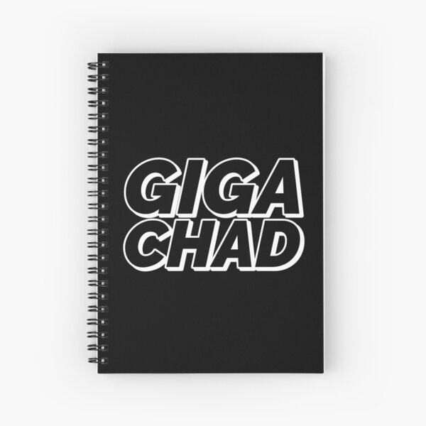 Giga chad, pepe chad, virgin set Spiral Notebook for Sale by T-Look