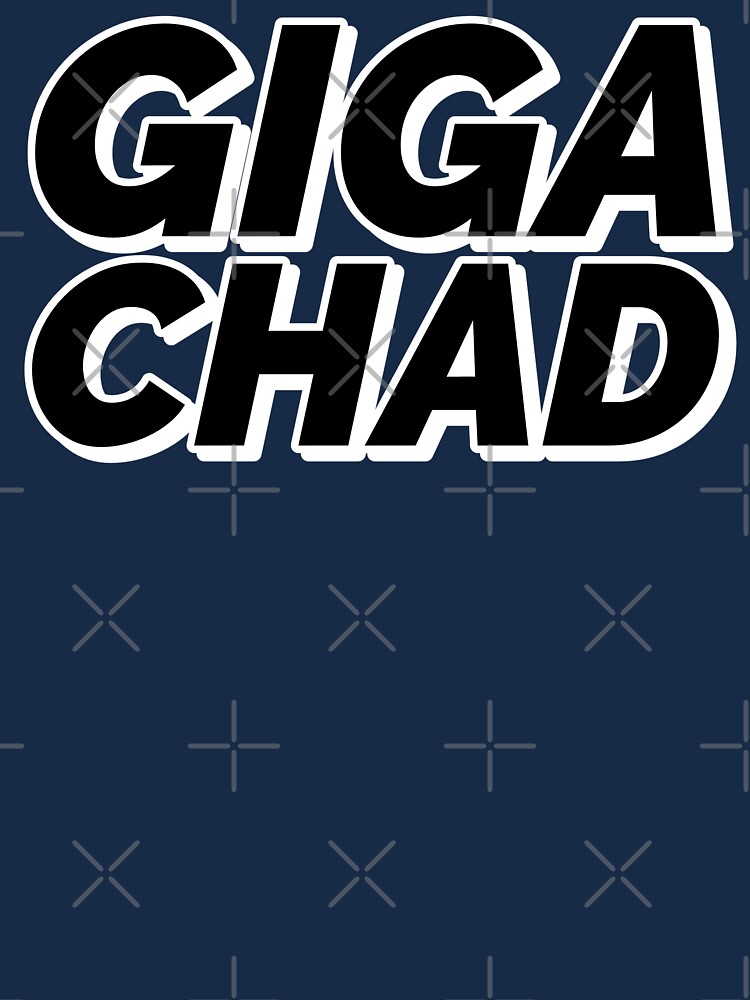 Gigachad Meme Funny Giga Chad Photoshop T-shirt 