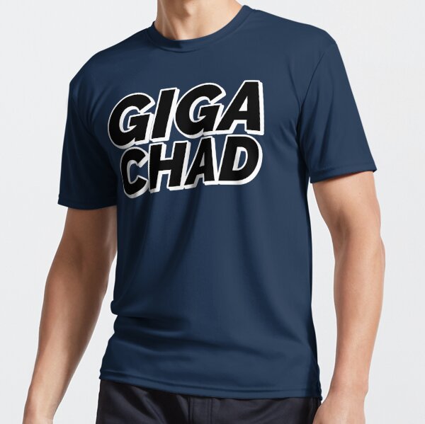 Gigachad Meme Funny Giga Chad Photoshop T-shirt 