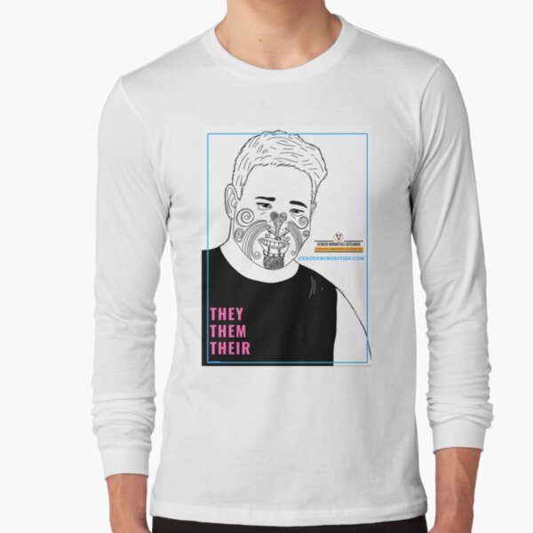 They Them Their Long Sleeve T-Shirt