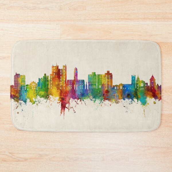 Item preview, Luton England Skyline designed and sold by ArtPrints.