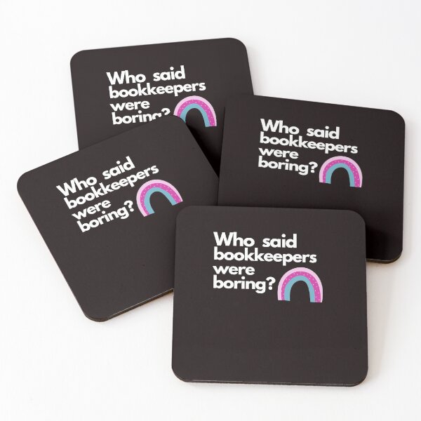 Item preview, Who said bookkeepers were boring? designed and sold by Evartdesign.