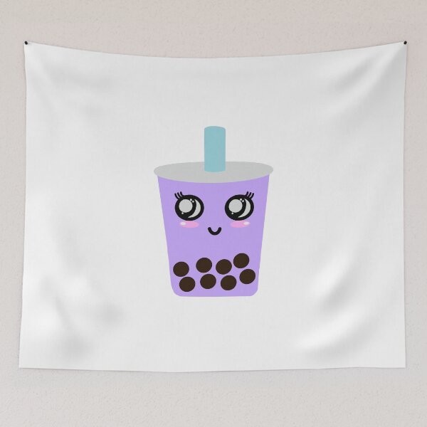 Item preview, Taro boba milk tea designed and sold by tothemoons.