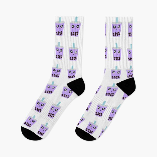 Item preview, Taro boba milk tea designed and sold by tothemoons.