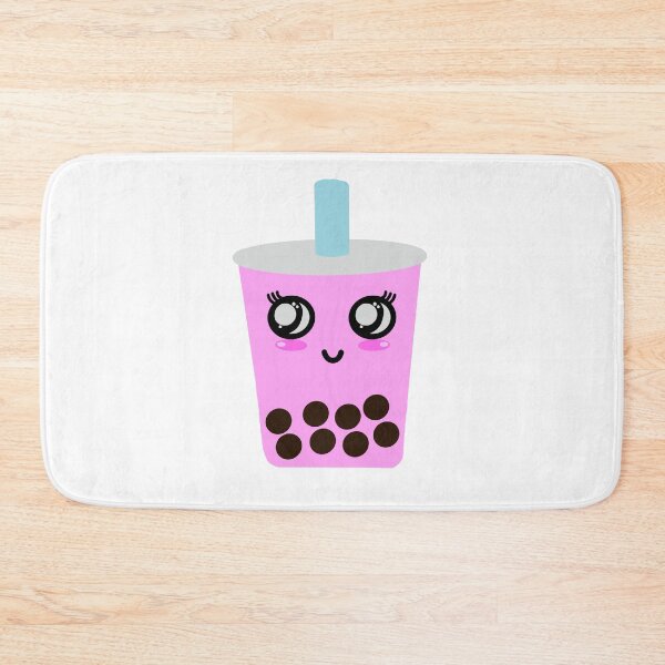 Item preview, Pink boba milk tea designed and sold by tothemoons.