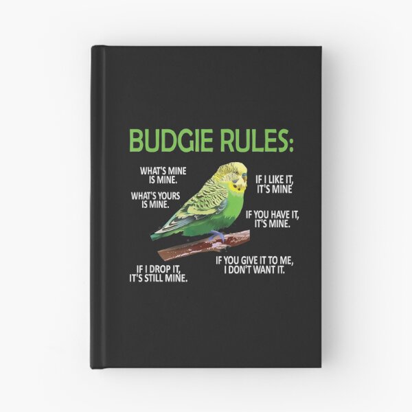 Item preview, Budgie Rules  Budgie Lover Parakeet Bird Budgerigar TShirt88 designed and sold by etamarapk.
