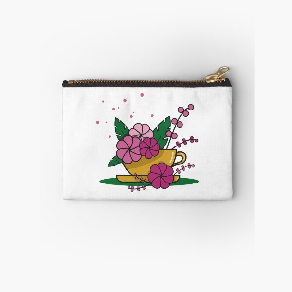 Item preview, Tea Cup with Pink Flowers	 designed and sold by NataljaBu.
