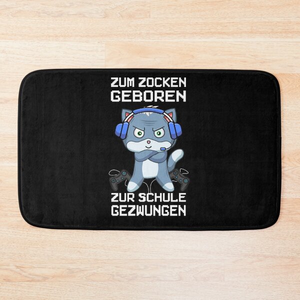 Artikelvorschau, Zum Zocken geboren zur Schule gezwungen Gaming entworfen und verkauft von besTmanuFacture.