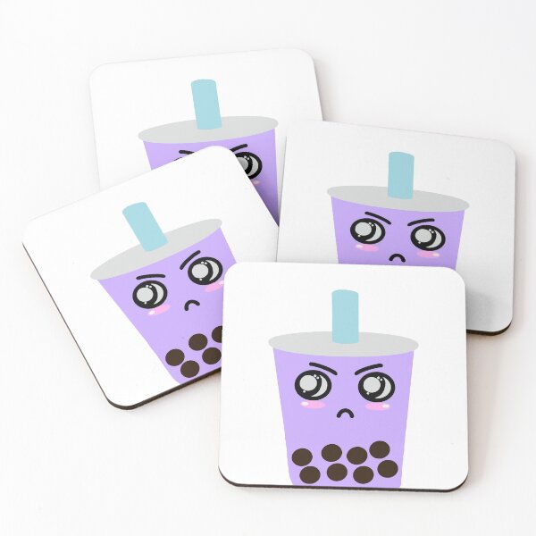 Item preview, Taro boba milk tea designed and sold by tothemoons.