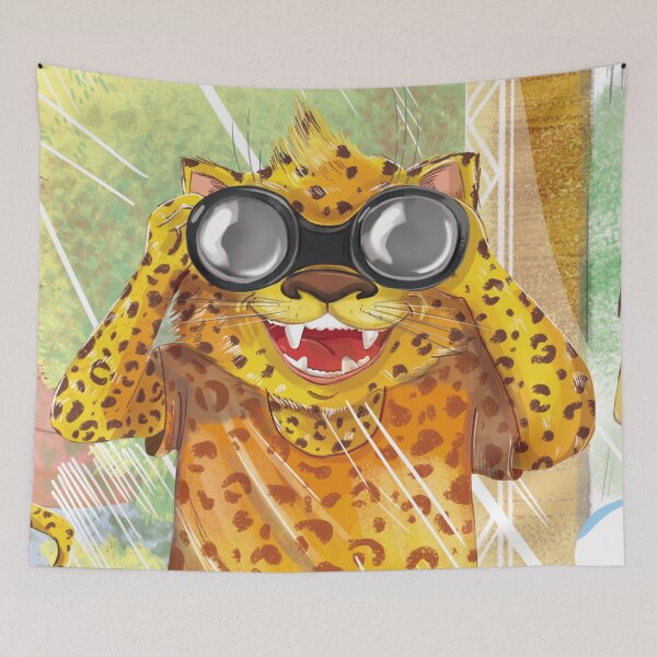 Item preview, Leopard Lookout designed and sold by BookBuzz.