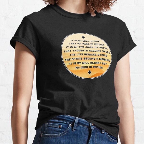 The Mentat Mantra - Inspired by Dune Classic T-Shirt