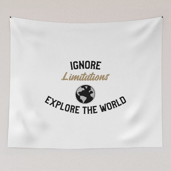 Item preview, Ignore limitations, explore the world designed and sold by Design-Magic.