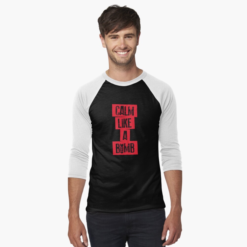 Item preview, Baseball ¾ Sleeve T-Shirt designed and sold by snevi.