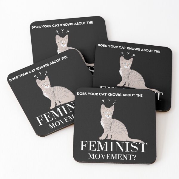 Item preview, Cat Knows the Feminist Movement designed and sold by Vimbuy.