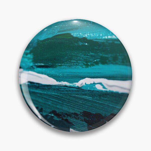 Item preview, Abstract paint structure blue green designed and sold by Patrick Jansen.