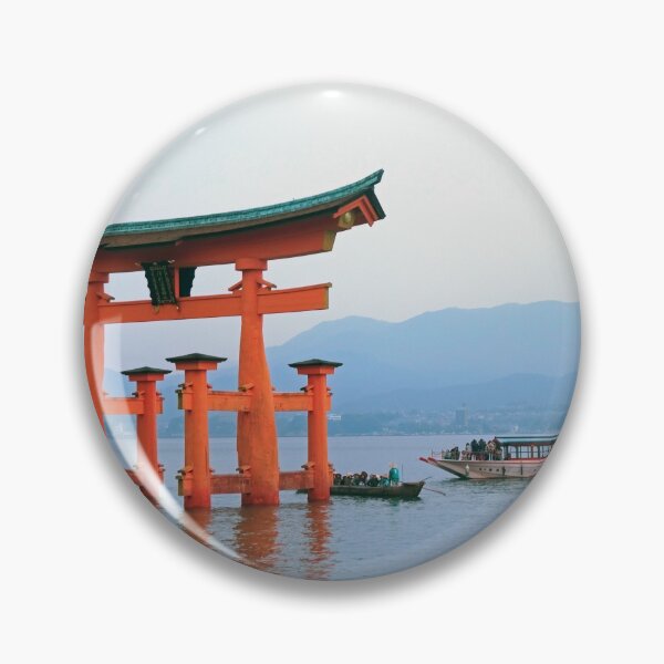 Item preview, Floating torii gate at Miyajima in Japan designed and sold by cuisinecat2.