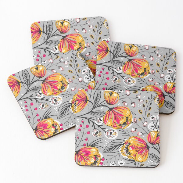 Item preview, Repeated Floral art designed and sold by Merry Jamshaid.