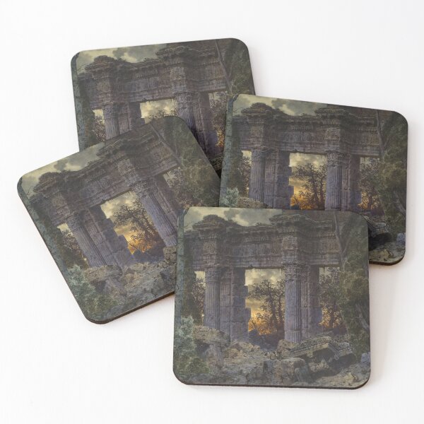 Item preview, Roman Ruins at Twilight (1894) - Ferdinand Knab designed and sold by SALON DES ARTS.