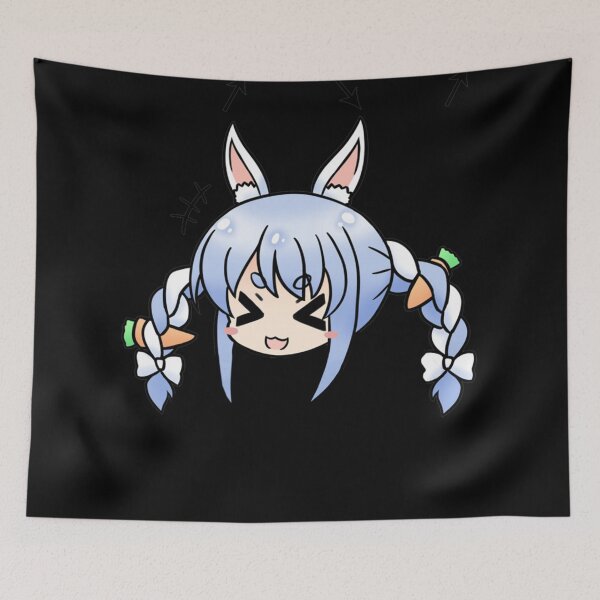 Item preview, Usada Pekora Chibi Lightweight Hoodie designed and sold by Sandenw06.