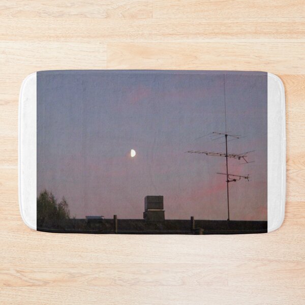 Item preview, Pink sky with a moon  designed and sold by TheBayanShop.