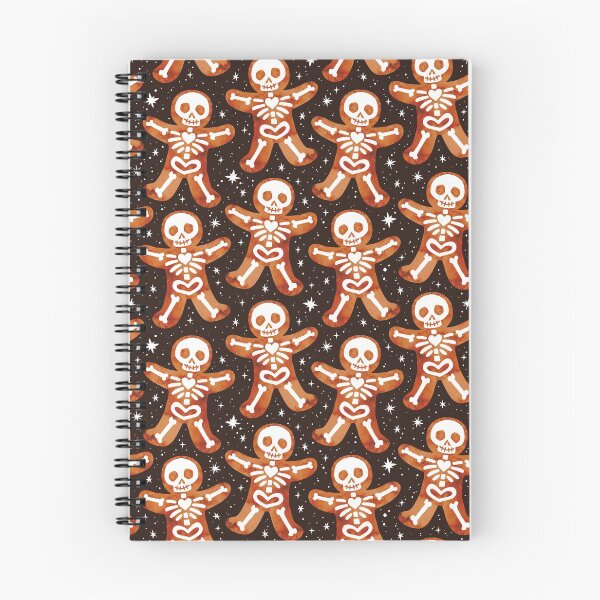 Item preview,  Gingerbread Skeletons Black designed and sold by Paisley Yazel.