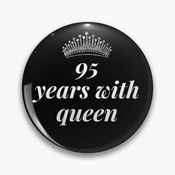 Item preview,  queen - 95 years with queen - Crown designed and sold by covid50.